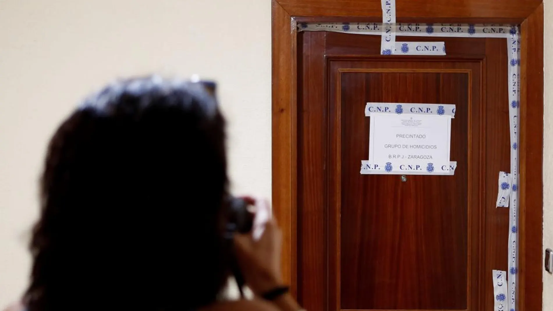 Inmueble en Zaragoza en el que una mujer fue asesinada por violencia de género