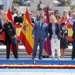 Cifuentes, Zoido y Dancausa, ayer, en un acto en Madrid