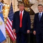 Encuentro entre Donald Trump y Mauricio Macri en la Casa Rosada.