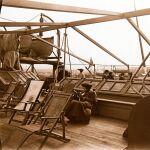 Una de las imágenes captadas por la cámara de Oleguer Junyent durante su vuelta al mundo en 1908, parte del legado fotográfico de este artista y que ahora puede disfrutarse en una completa exposición con parte de su obra