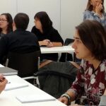 Alumnos asistiendo a uno de los cursos de orientaci&oacute;n laboral que ofrece la Fundaci&oacute;n Santa Mar&iacute;a la Real en Castilla y Le&oacute;n