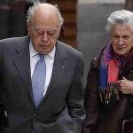 Jordi Pujol y su esposa, Marta Ferrusola, en la Audiencia Nacional el pasado 2016.