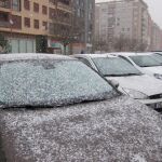 La nieve cubre la Región de un manto que hace historia