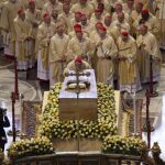 Un momento de la beatificación de Juan Pablo II en el Vaticano