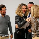 La consejera de Familia e Igualdad de Oportunidades, Alicia García, preside la reunión del Consejo Asesor de Juventud de Castilla y León junto a Eduardo Carazo, entre otros