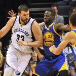 Marc Gasol, durante el partido