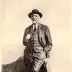 Imagen de Manuel B. Cossío realizada por Padrós en torno al año 1920