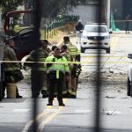 Los servicios de emergencia en el lugar del atentado/Foto: Efe