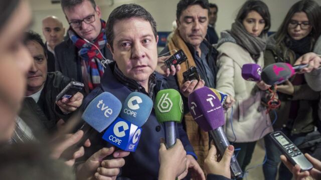 Emiliano García-Page acudirá añ COngreso para seguir el discurso de Pedro Sánchez