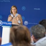 La secretaria general del PP, María Dolores de Cospedal