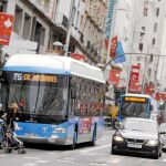 El Ayuntamiento instalará sensores en ocho autobuses de la EMT que serán financiados con fondos europeos