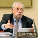 El secretario de Estado de la Seguridad Social, Octavio Granado, ayer, en el Congreso