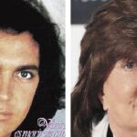 Del disco «Agua de dos ríos» (izda.) al «Camilo sinfónico» que el cantante presentó el martes han pasado 40 años