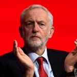 El líder del Partido Laborista, Jeremy Corbyn, durante la Conferencia Anual del Partido Laborista en Liverpool/Foto: Efe