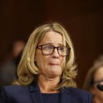 Christine Blasey Ford durante su comparecencia en el Senado/Foto: Reuters