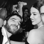 Pelayo Díaz y Pablo Alborán en la fiesta de los Goya.