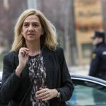 La infanta Cristina llega para afrontar la cuarta jornada del juicio del «caso Nóos»