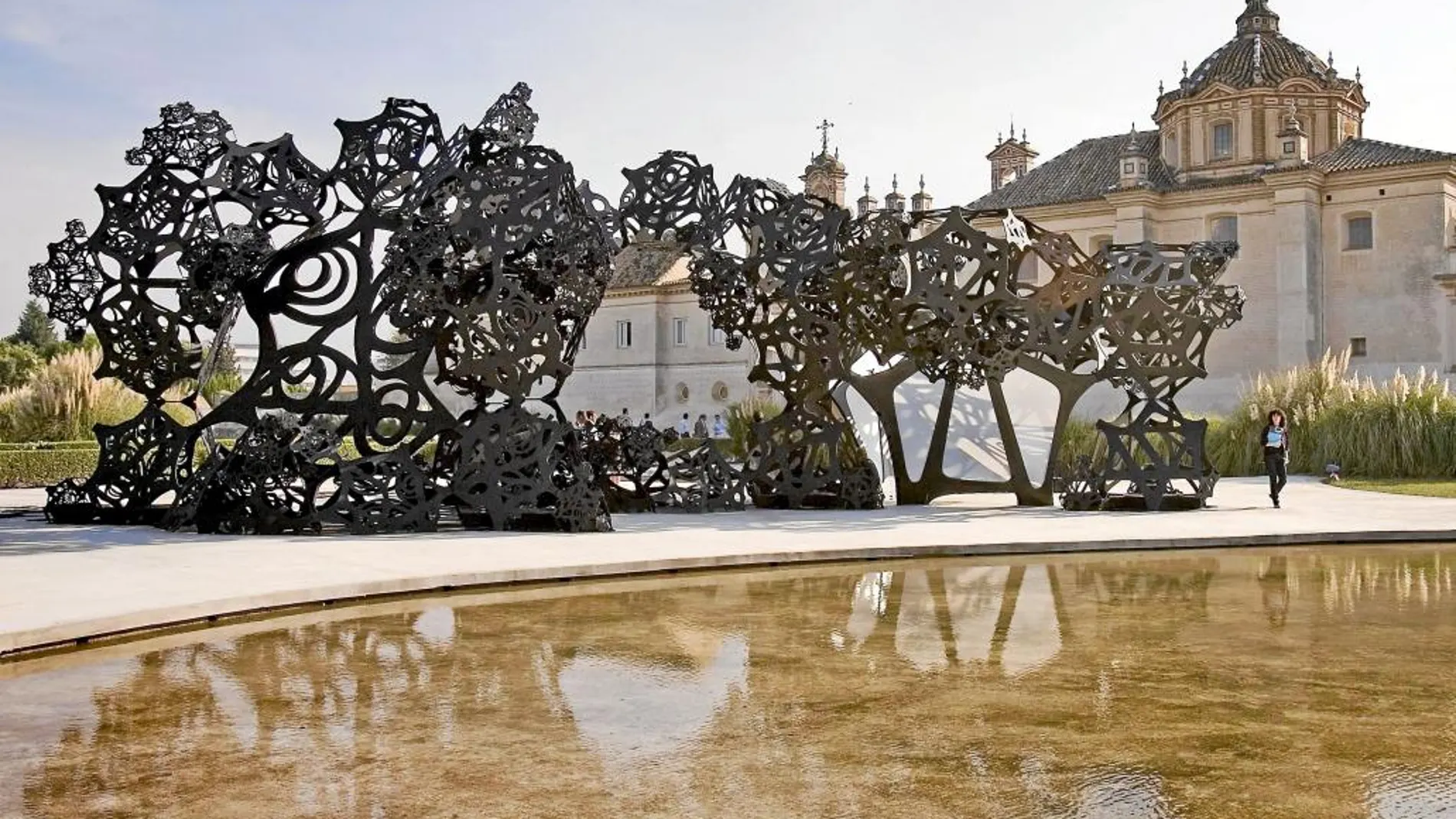 La sede del Centro Andaluz de Arte Contemporáneo de Sevilla se encuentra en el Monasterio de la Cartuja