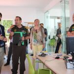 El presidente Fernando López Miras visita las dependencias del Centro Regional de Agentes Medioambientales