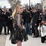 Dakota Fanning en el desfile de Valentino/Ap