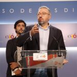 Juan Carlos Girauta y Toni Roldán en el Congreso