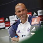 El entrenador del Real Madrid, Zinedine Zidane.