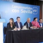 Carlos Rojas participó ayer en la Intermunicipal del PP en Sevilla