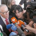 López-Pinel, a la salida de los juzgados