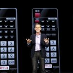 Reed Hastings, cofundador de Netflix, en su intervención en el CES 2016