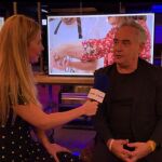 Ferrán Adriá durante la entrevista para LA RAZÓN