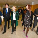 María José Salgueiro, Juan Carlos Suárez-Quiñones, Ana Pastor, Silvia Clemente y Alejandro Miranda