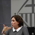La alcaldesa de Barcelona, Ada Colau
