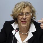 La alcaldesa de Madrid, Manuela Carmena