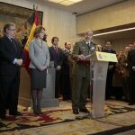 Fernando Alejandre durante su toma de posesión