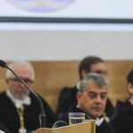 La presidenta de la Junta, Susana Díaz, intervino ayer en la Sesión Solemne de Apertura del Curso Académico 2018-2019 de las Universidades Públicas Andaluzas (Foto: Efe)