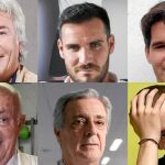 Ángel Nieto, Saúl Craviotto, Ignacio Echevarría, Lucio Blázquez, Juan Carlos García-Valdecasas y José Miguel Lendínez