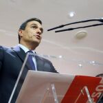 El secretario general del PSOE, Pedro Sánchez