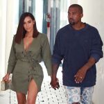 Kanye West y Kim Kardashian