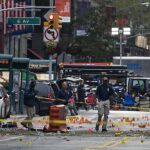 Escenario de la explosión del pasado 18 de septiembre en Chelsea