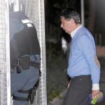El ex presidente de la Comunidad de Madrid Ignacio González, tras ser detenido