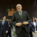 El presidente de Mercadona, Juan Roig, durante la presentación de los resultados de la compañía de 2016