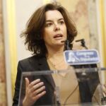 Soraya Sáenz de Santamaría ha pedido que impere el sentido común