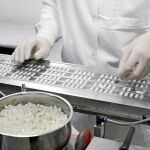 Imagen de un laboratorio produciendo pastillas de Meldonium
