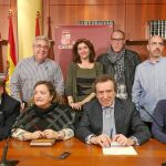 De Santiago-Juárez, firma un acuerdo en materia de Función Pública con los sindicatos CSIF, UGT y CCOO.
