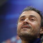 El entrenador del Barcelona, Luis Enrique Martínez