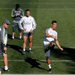 Entrenamiento del Real Madrid