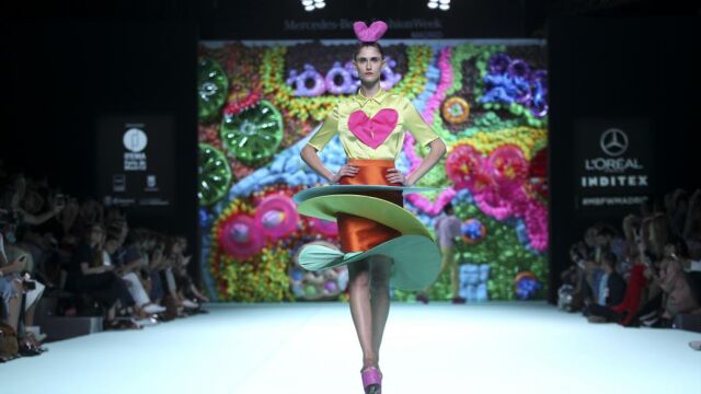 Modelo de Ágatha Ruiz de la Prada