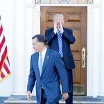 Romney tras su encuentro de ayer con Donald Trump