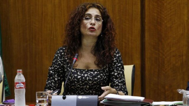 La consejera María Jesús Montero