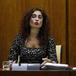 La consejera María Jesús Montero